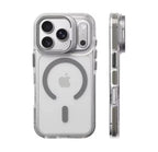 Transparent iPhone case & MagSafe sliding cover for camera