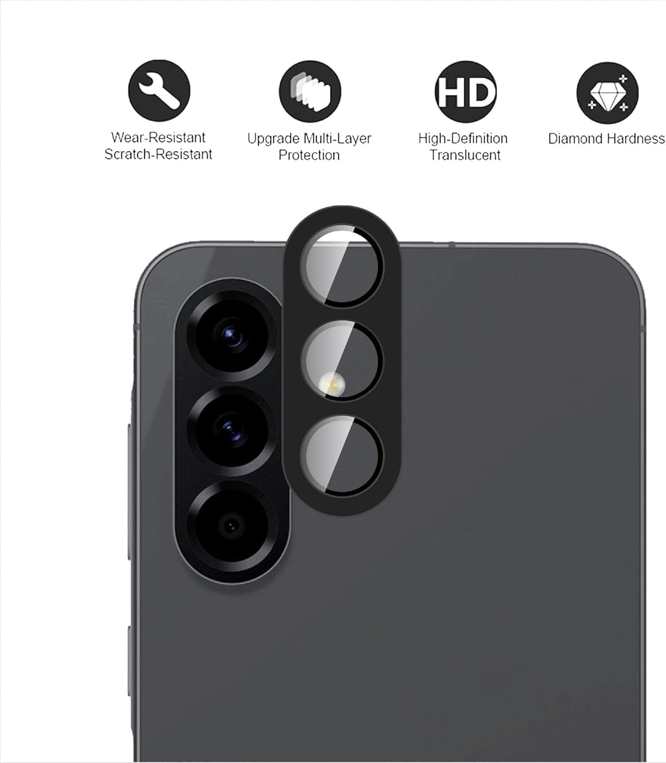 Lens Film Samsung A17 Black/White