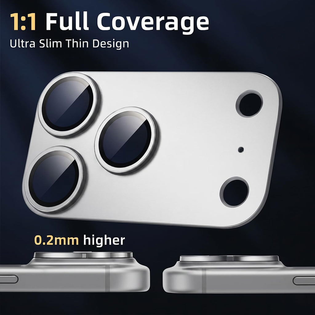 Camera Protector for iPhone 17 Pro Max (Silver)