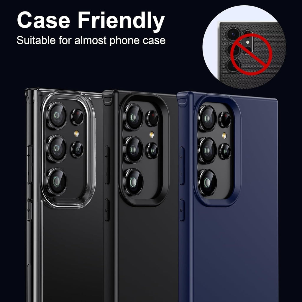 Samsung S24 Ultra Black Lens Shield Mossily