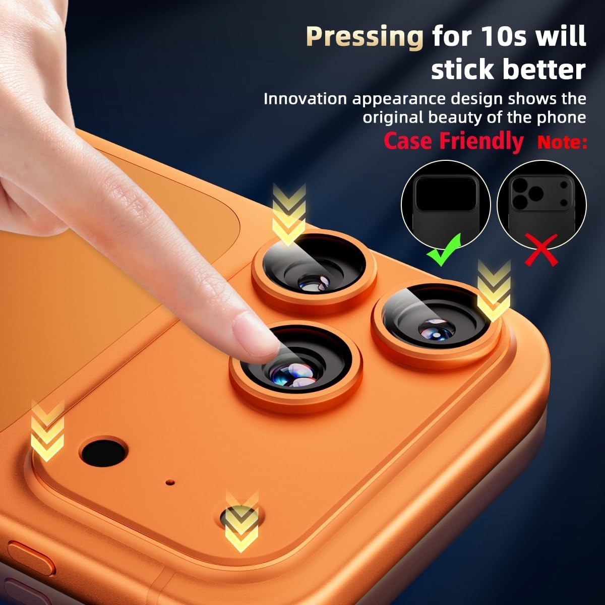 17 Pro Max Camera Transformation Protector (Orange)