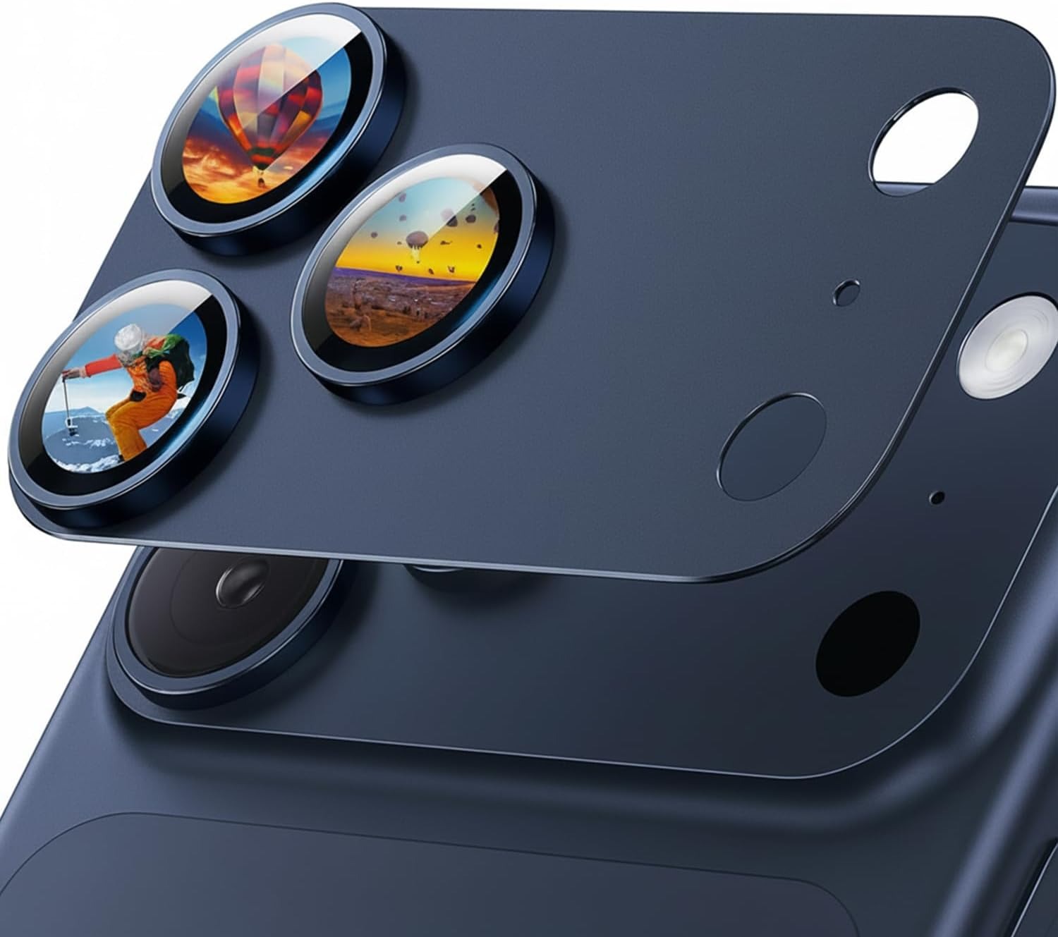Camera Protector for iPhone 17 Pro (DarkBlue)
