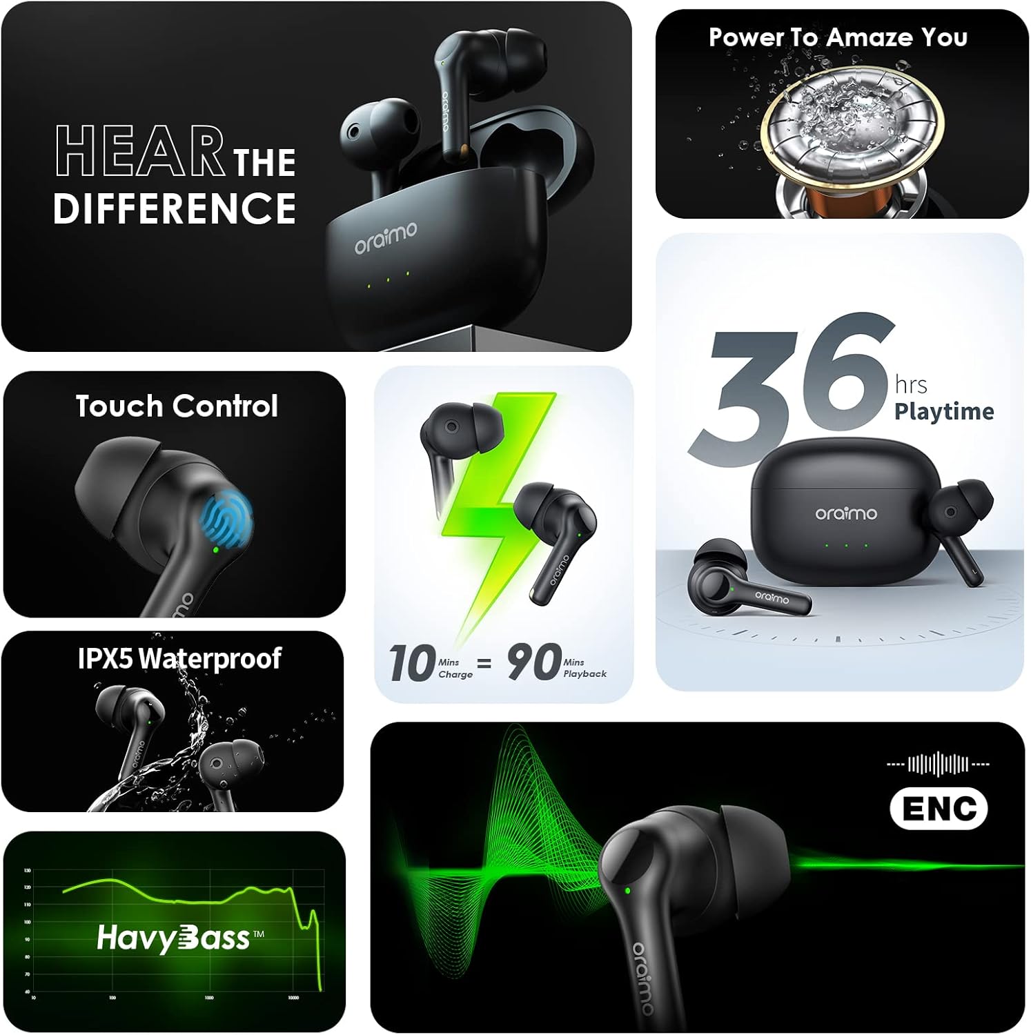 Oraimo FreePods 3C | OEB-E104DC