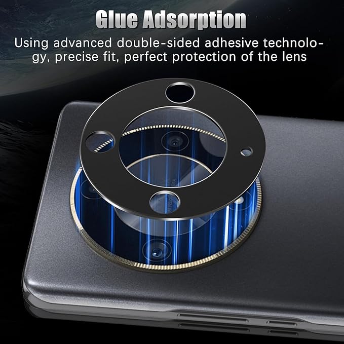 Camera Lens Protector for Honor X9b,Black