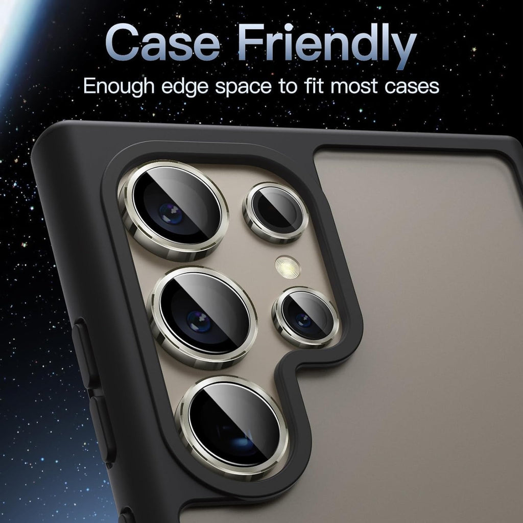 Samsung S24 Ultra Black Lens Shield Mossily