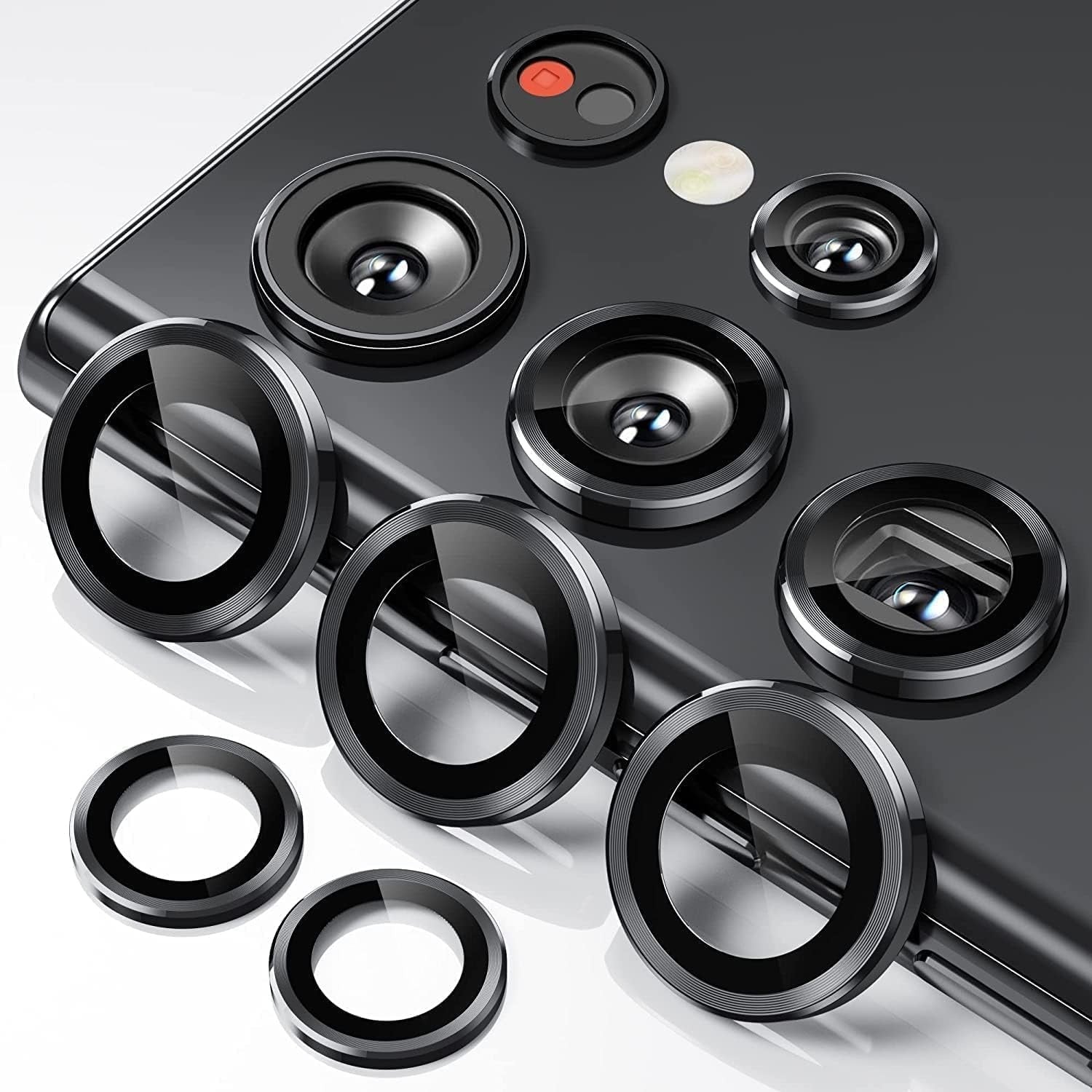 Samsung S24 Ultra Black Lens Shield Mossily