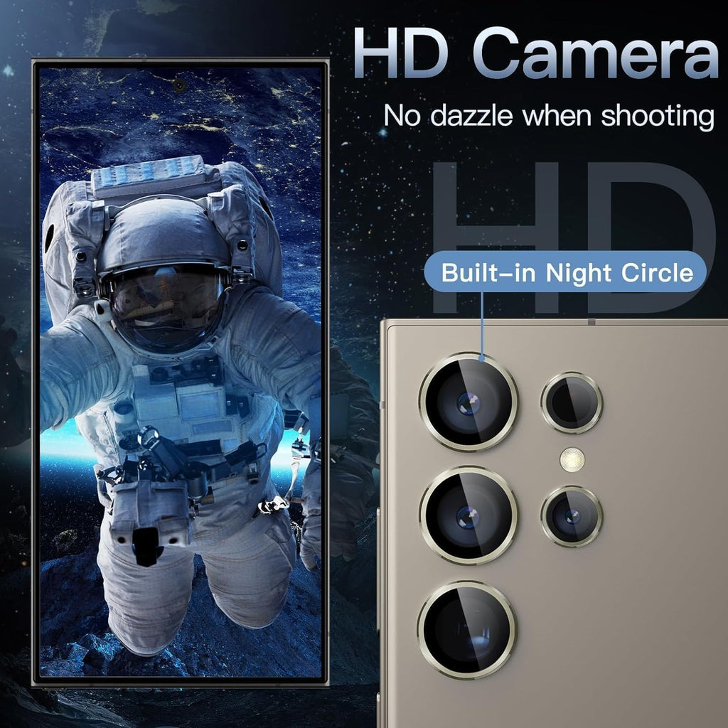 Samsung S24 Ultra Black Lens Shield Mossily