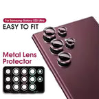 Samsung S22 Ultra Red WinteLens Shield Glass Guard