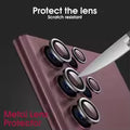 Samsung S22 Ultra Red WinteLens Shield Glass Guard