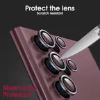 Samsung S22 Ultra Red WinteLens Shield Glass Guard
