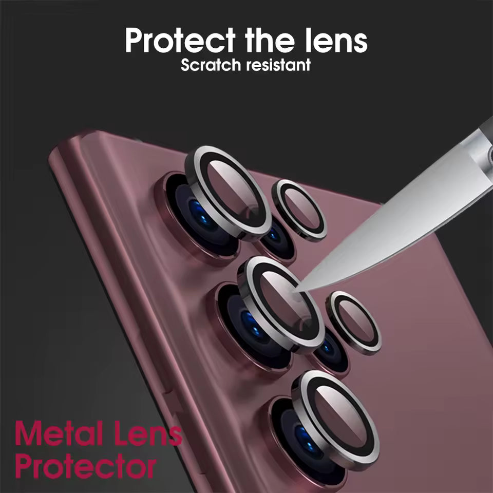 Samsung S22 Ultra Red WinteLens Shield Glass Guard