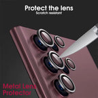 Samsung S22 Ultra Red WinteLens Shield Glass Guard