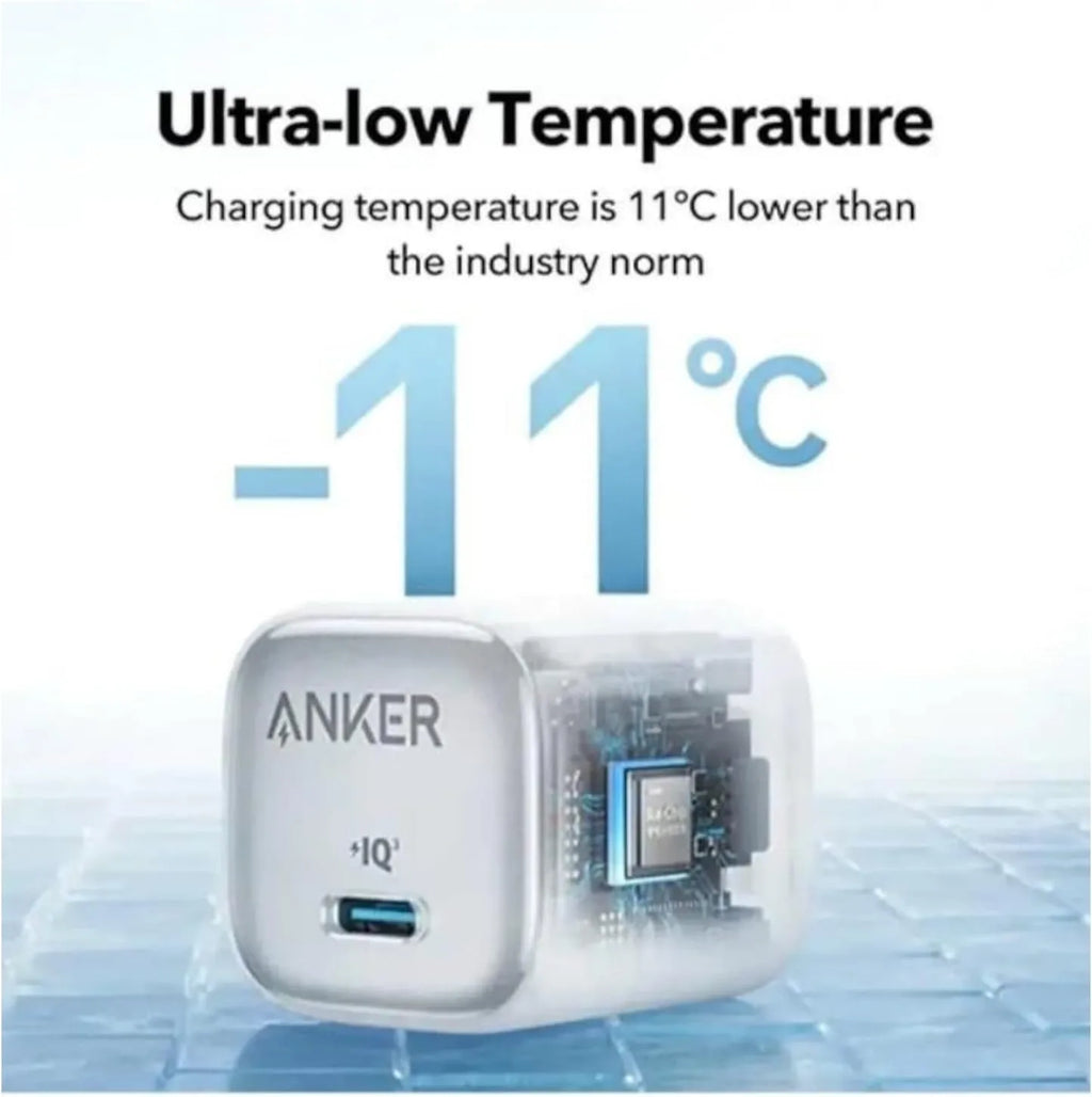 Anker PowerPort III Wall Charger , 1 Ports Type C , 20 Watt White