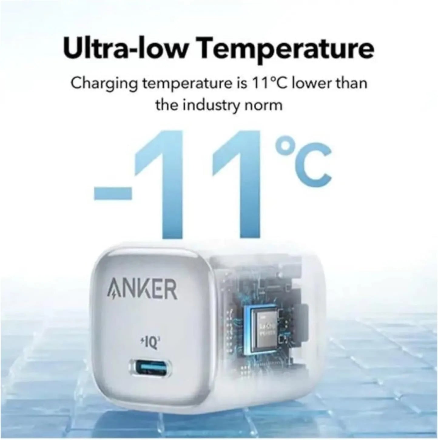 Anker PowerPort III Wall Charger , 1 Ports Type C , 20 Watt White