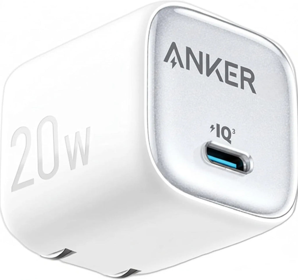 Anker PowerPort III Wall Charger , 1 Ports Type C , 20 Watt White