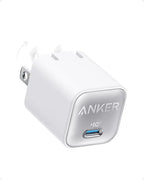 Anker 313 30W Fast Charger Ports 1 USB-C port Provides 30W fast charging