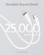 Anker USB C to Lightning Cable(3FT,White), MFi Certified for iPhone
